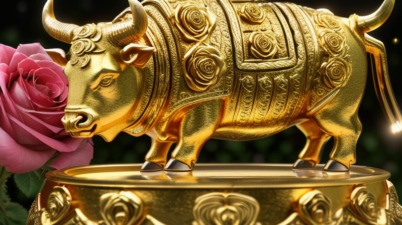 Zodiac balance scales and bull symbolism