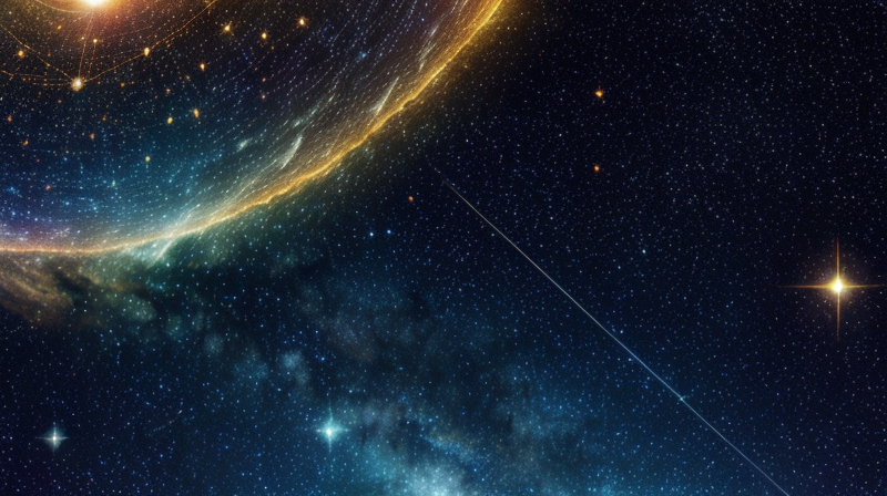 detailed close up photo of ancient star map with constellation patterns